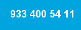 933 400 54 11 933 400 54 11